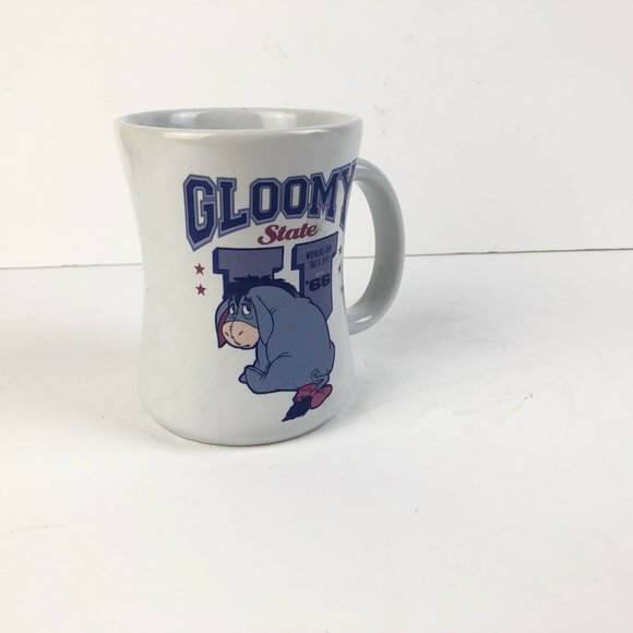 Disney Store Other - Eeyore Coffee Mug Disney Store Gloomy State U Working Our Tails Off